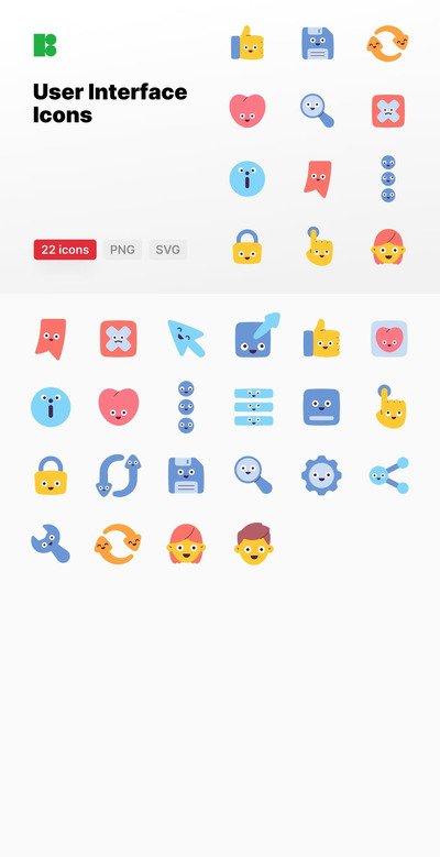 用户界面图标包