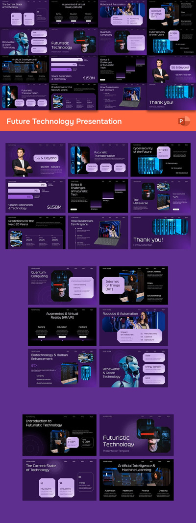 未来科技 PowerPoint