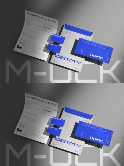 完整品牌文具样机套装