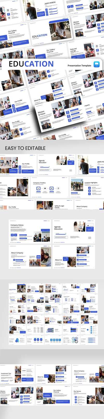 教育主题演讲模板