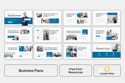 商业计划书（谷歌幻灯片）
