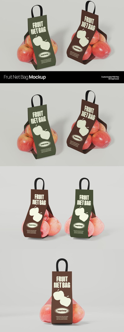 水果网袋样机