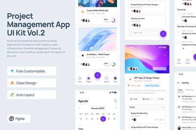 项目管理应用 UI 工具包 Vol.2 – Ngatur