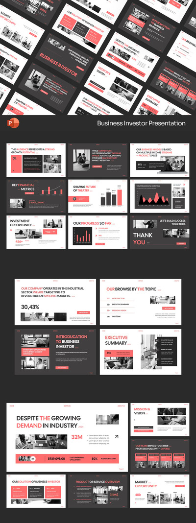 商业投资者 PowerPoint