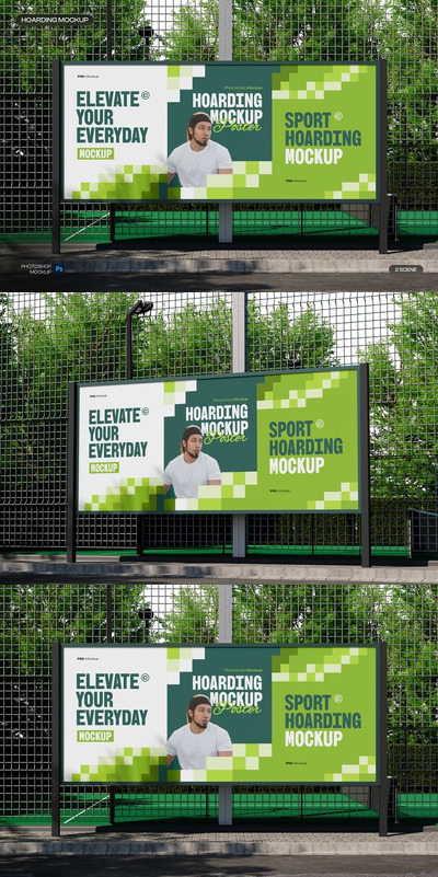 体育广告牌模型