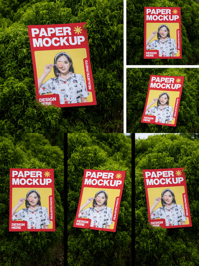 高质量海报样机