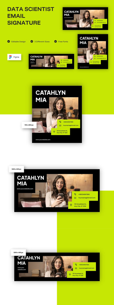数据科学家电子邮件签名
