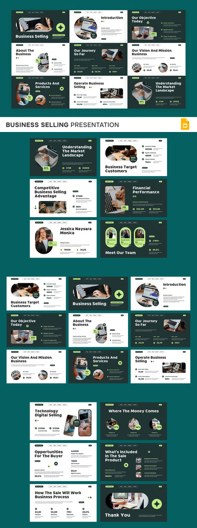 商业销售 Google Slides