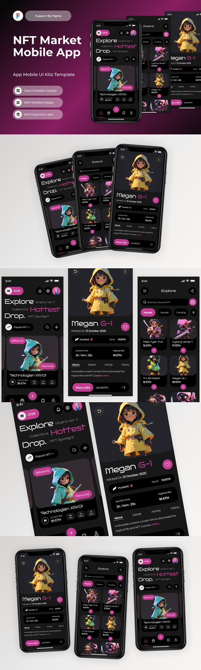 NFT市场 – 移动应用