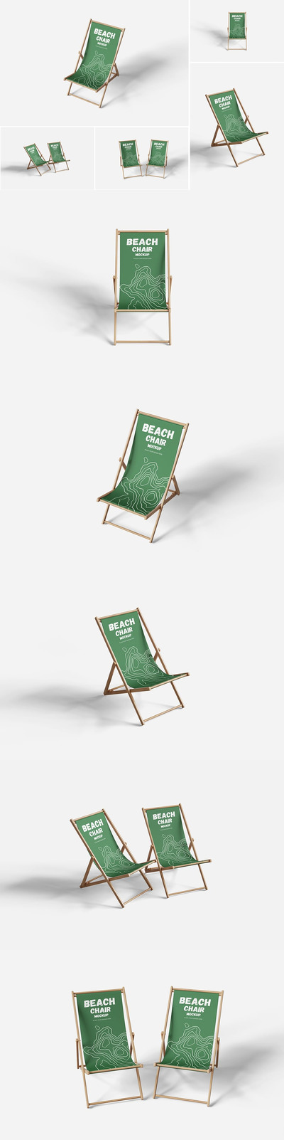 沙滩椅模型