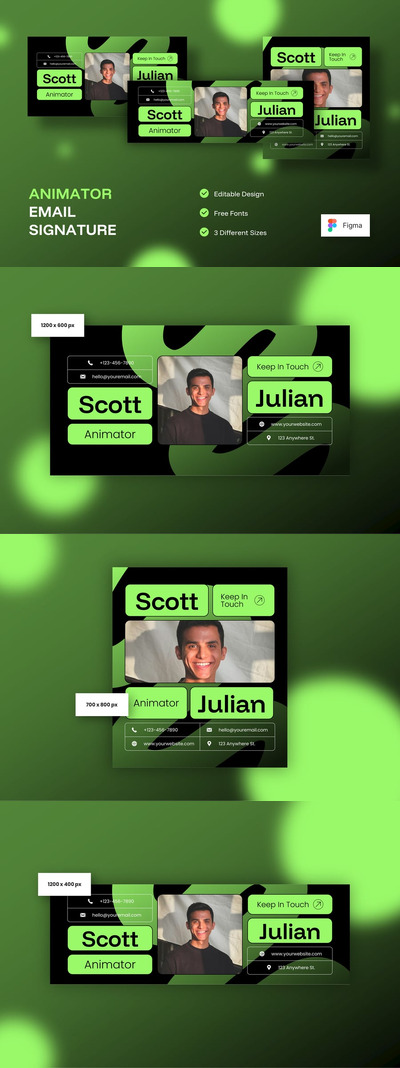 动画师电子邮件签名