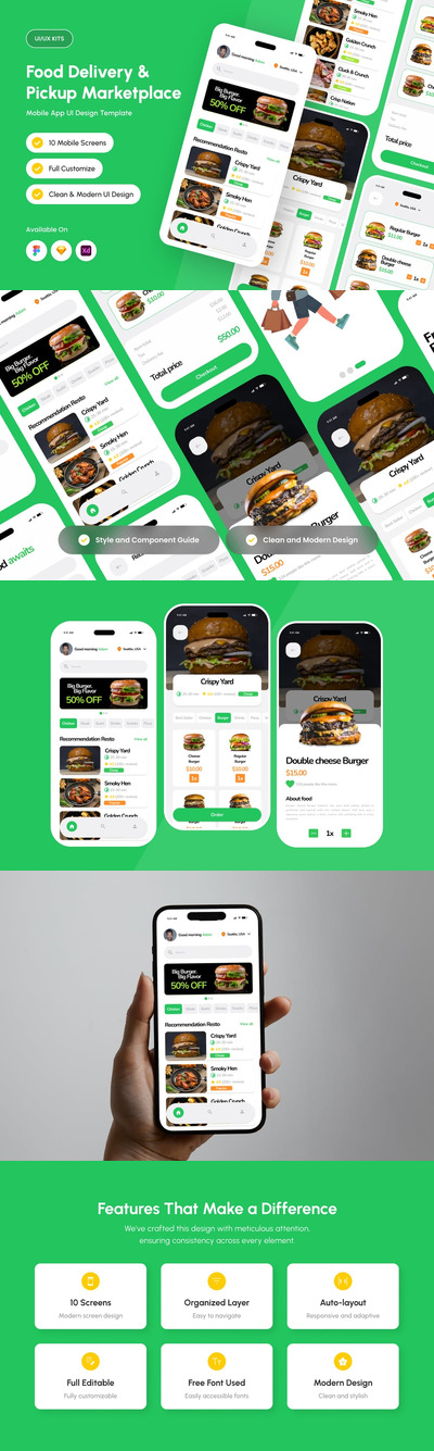 Freshgo – 食品配送和自取平台应用