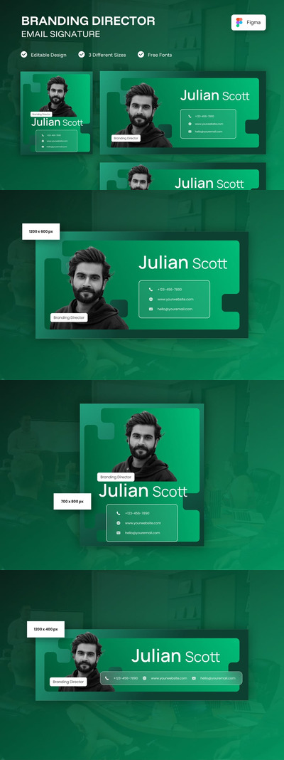 品牌总监电子邮件签名