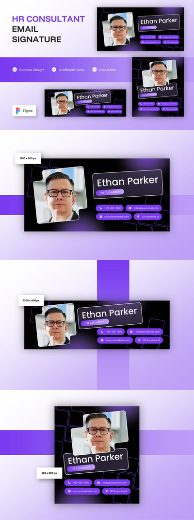 人力资源顾问电子邮件签名