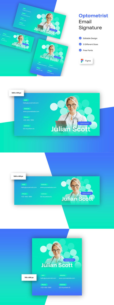 验光师电子邮件签名