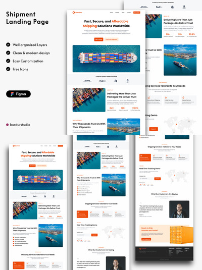 发货登陆页面模板