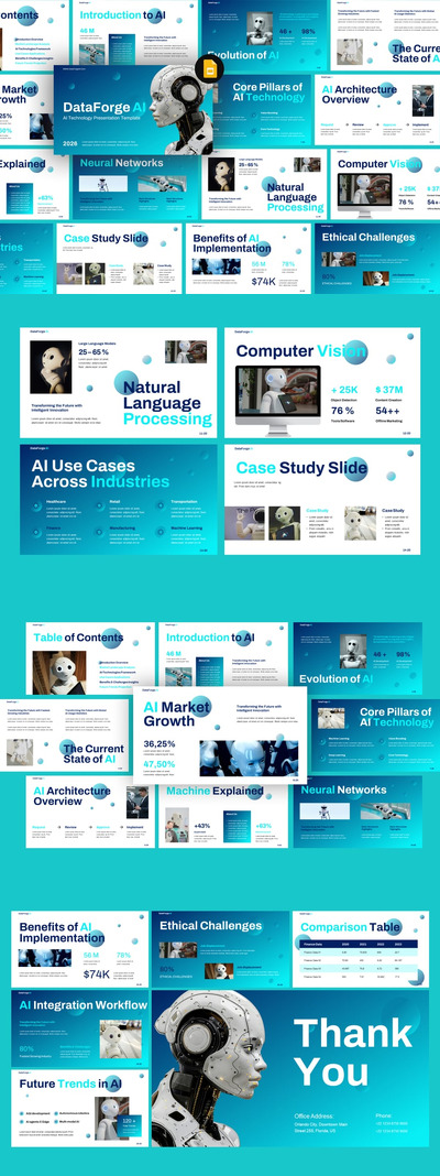 人工智能技术谷歌幻灯片