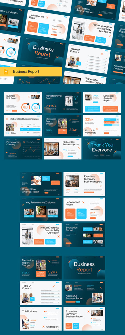 商业报告（谷歌幻灯片）