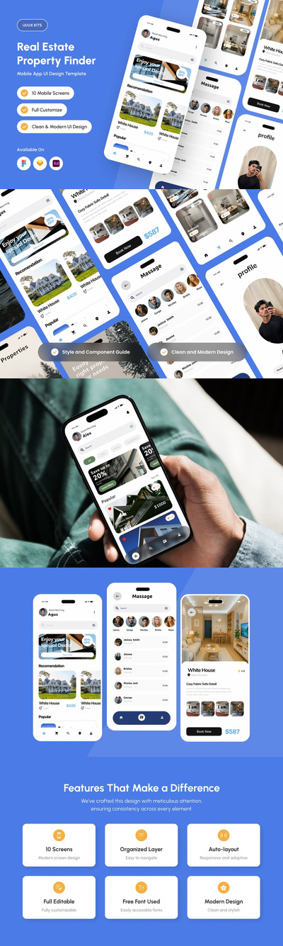 Replica – 房地产物业查找应用程序
