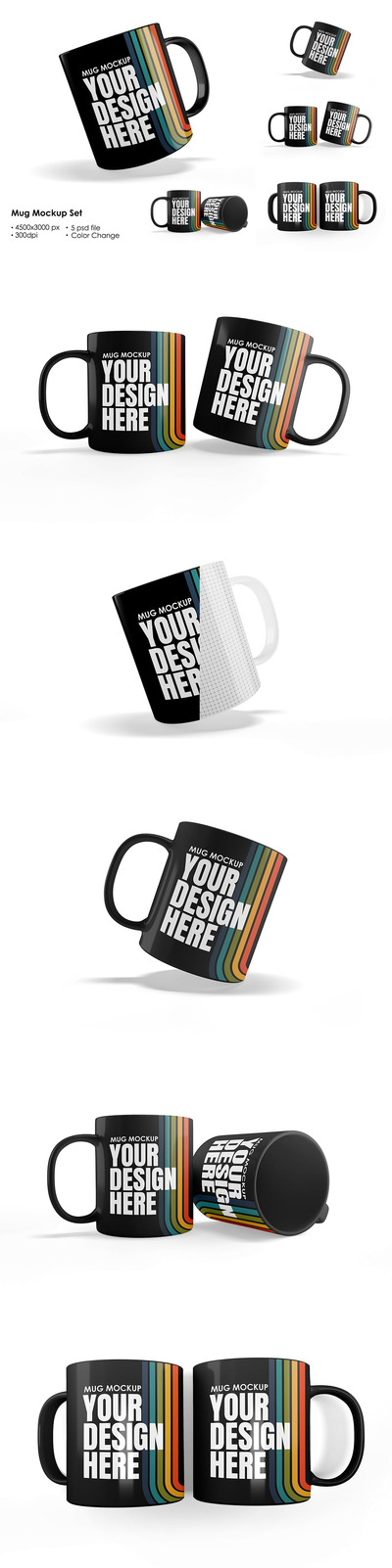 逼真马克杯模型 #03