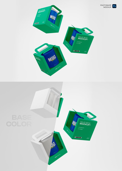 马克杯包装模型