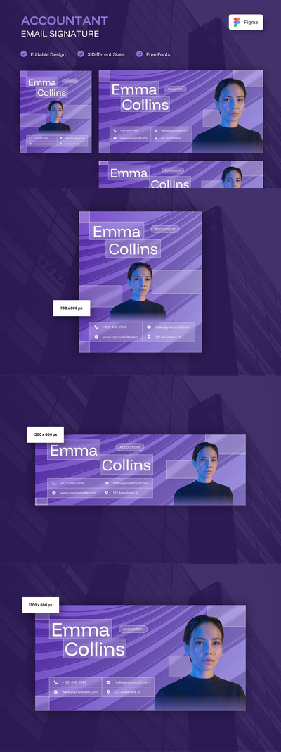 会计师电子邮件签名