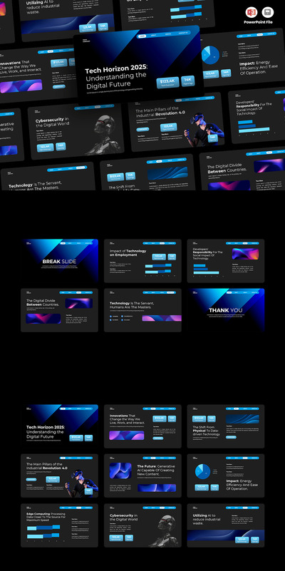 科技 – PowerPoint 模板