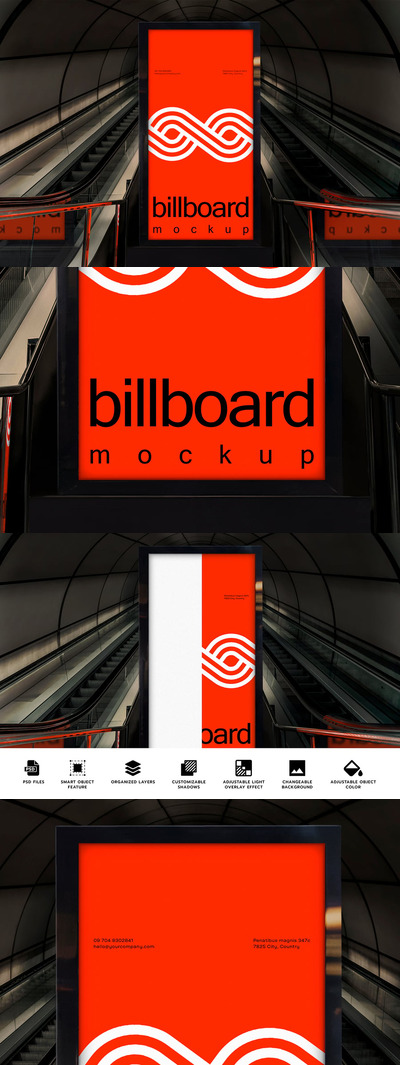 广告牌屏幕模型