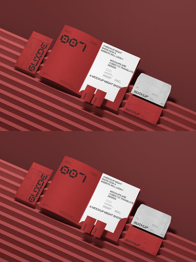 完整的文具品牌模型合集