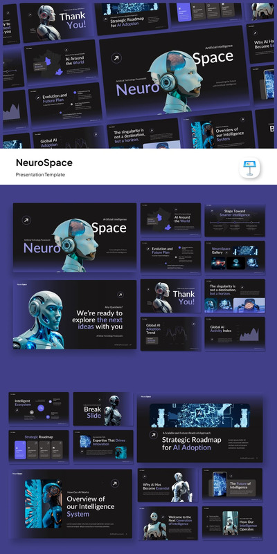 人工智能技术主题演讲模板