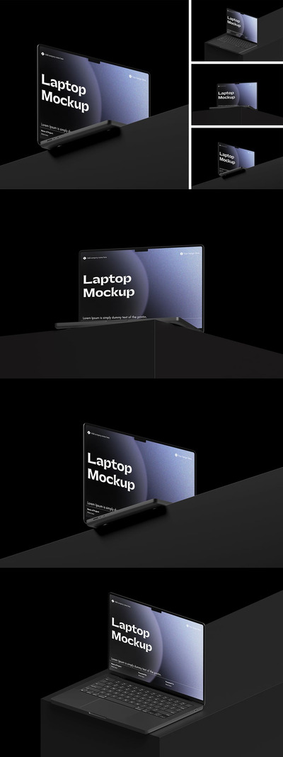 笔记本电脑模型