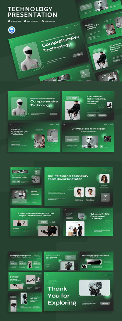技术主题演讲模板