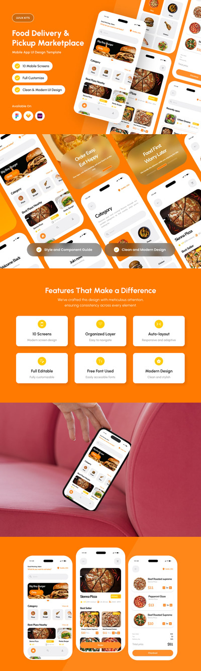 Yumgo – 食品配送和自取平台应用