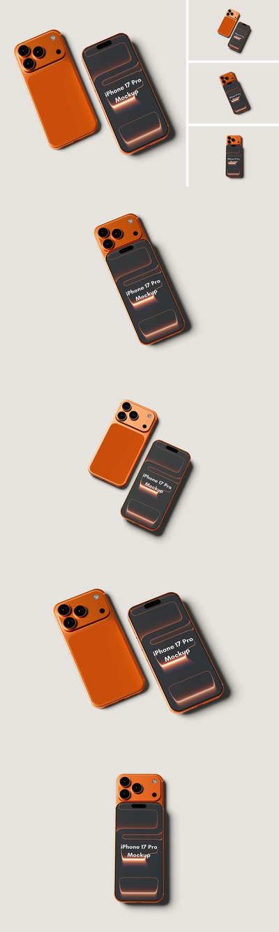 高品质奢华 iPhone 17 Pro 模型