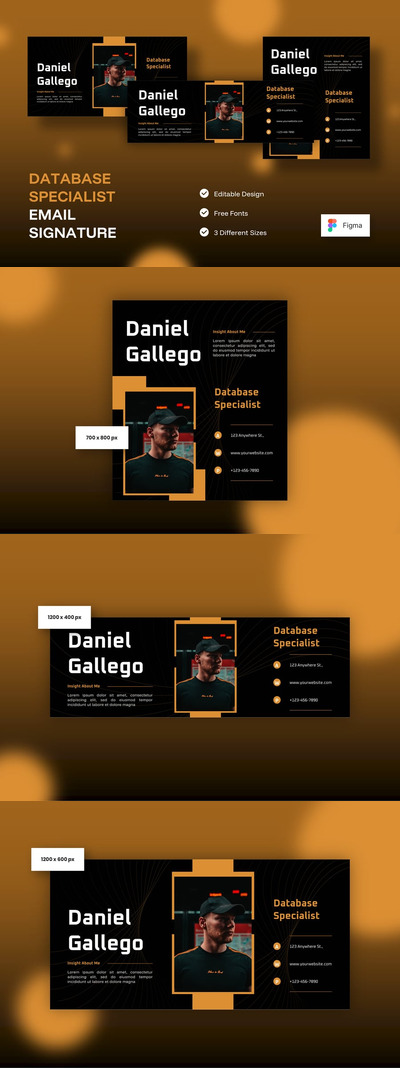 数据库专家电子邮件签名