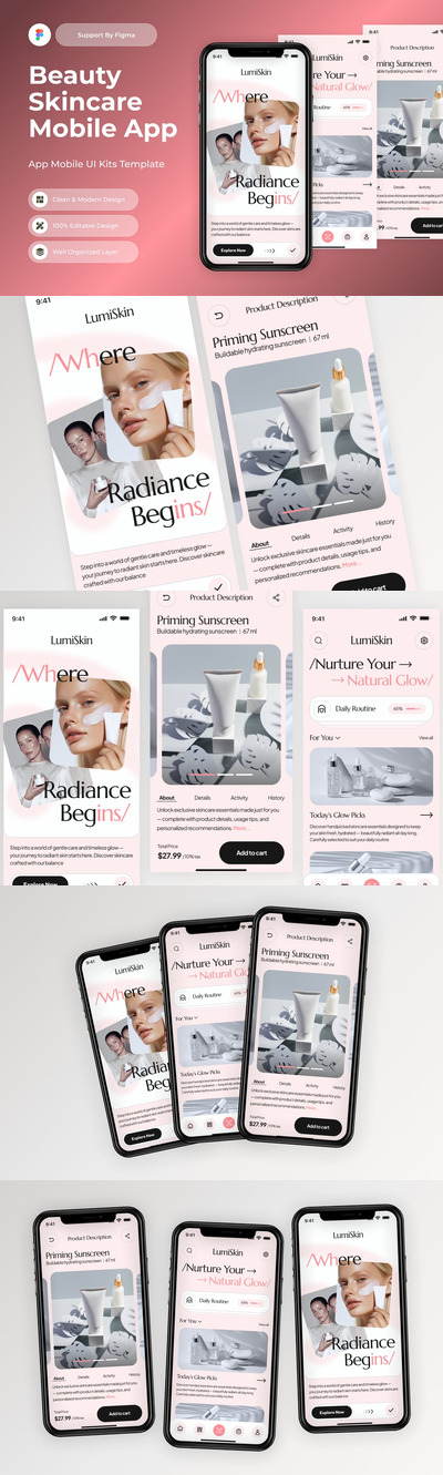 美容护肤 – 移动应用