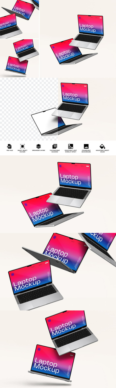 笔记本电脑模型