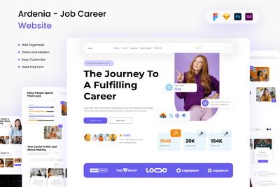 Ardenia – 求职网站