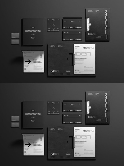 企业文具品牌设计样机套装