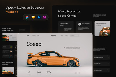 Apex – 独家超级跑车网站