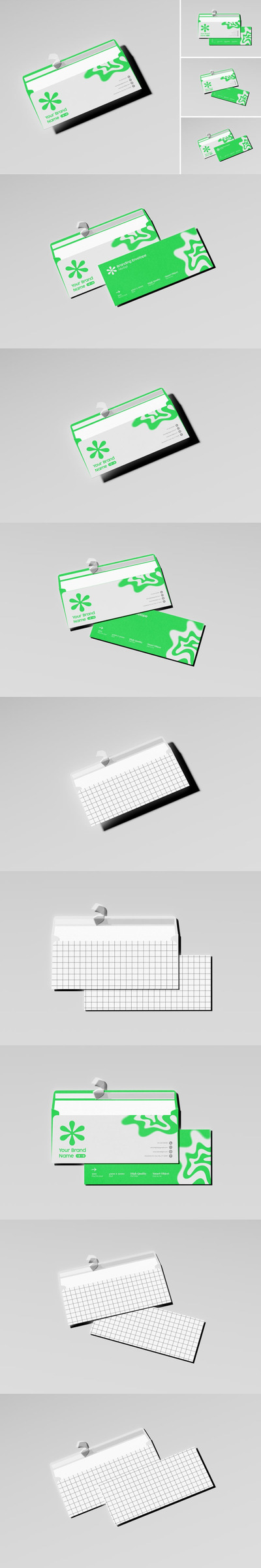 信封品牌设计样机