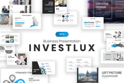 Investlux 商业演示模板