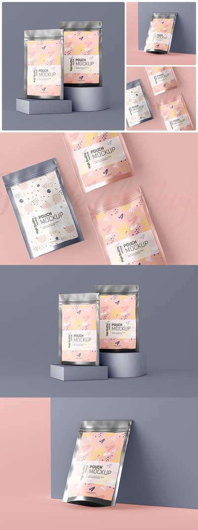 自立袋包装模型