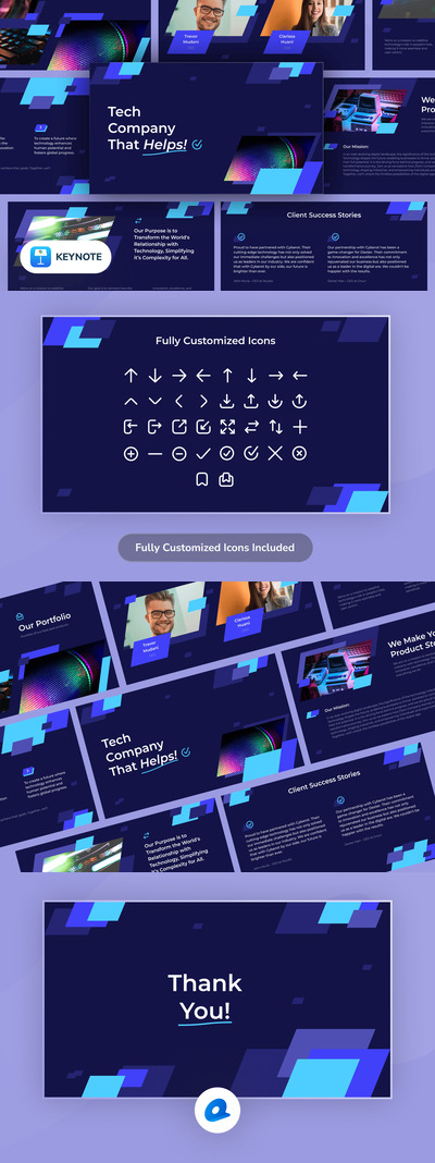 Cyber​​ot – 技术主题演讲模板