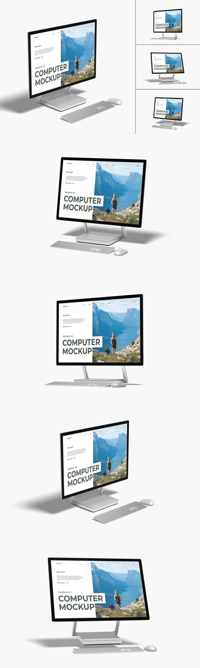 桌面显示器模型