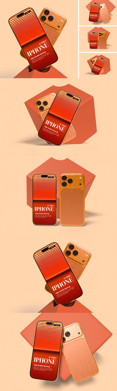 iPhone 17 Pro 模型套装