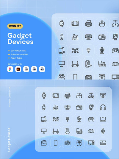 小工具设备图标