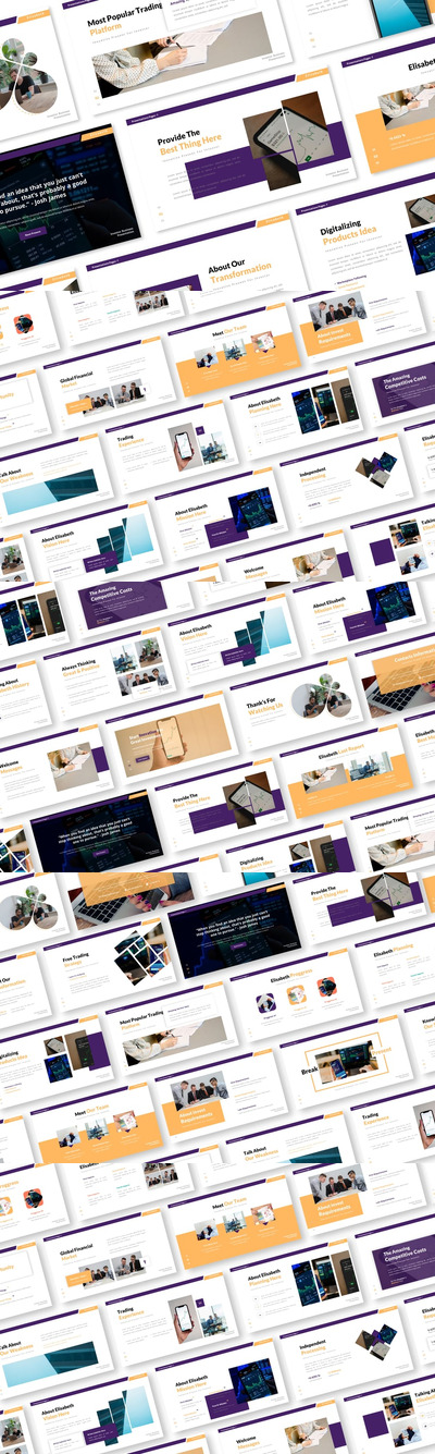 投资者业务谷歌幻灯片演示模板