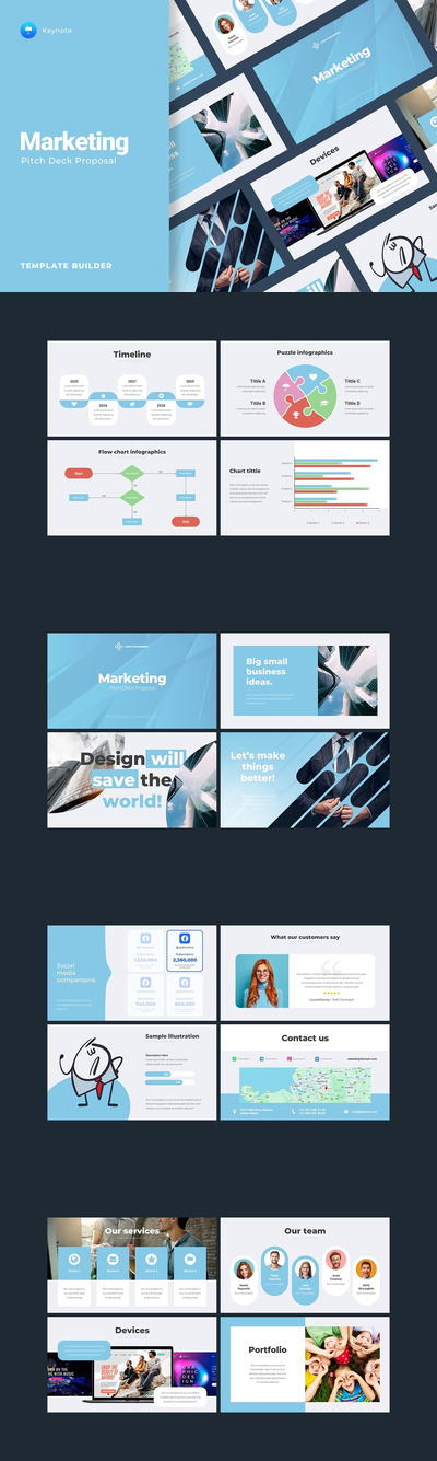 市场营销推介演示文稿提案