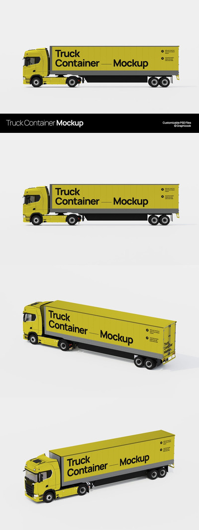 卡车集装箱模型